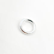 White Sterling Silver Open Jump Ring